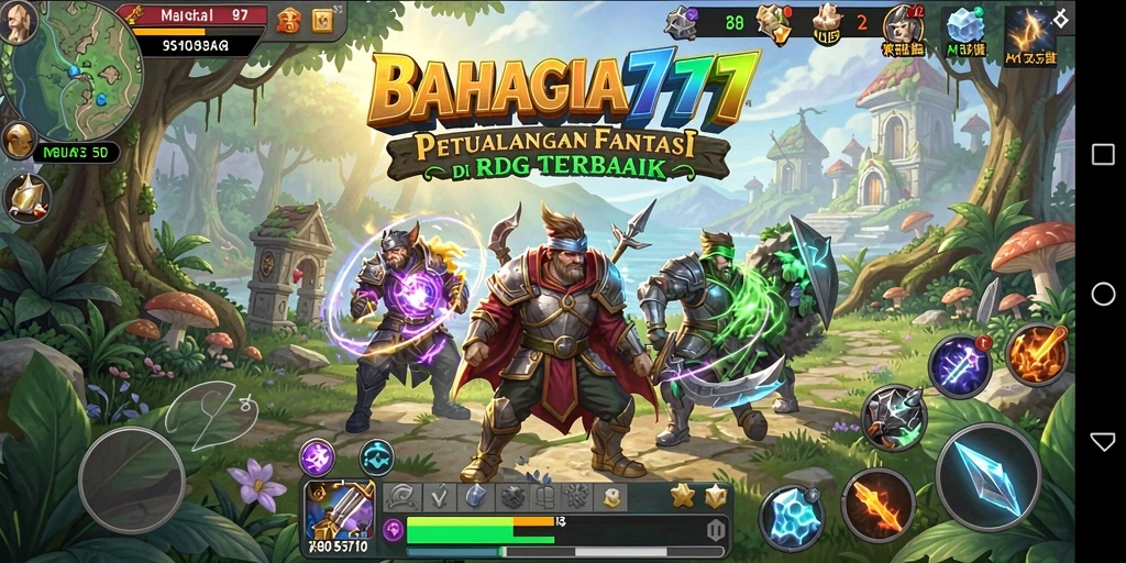 Tampilan gameplay RPG yang menarik dan dinamis.
