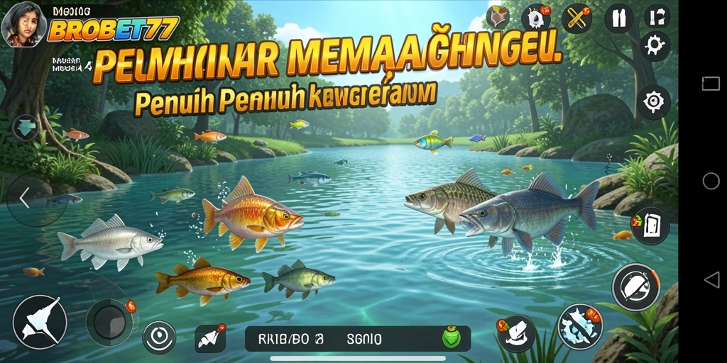 Tangkapan ikan yang spektakuler dalam BROBET77.
