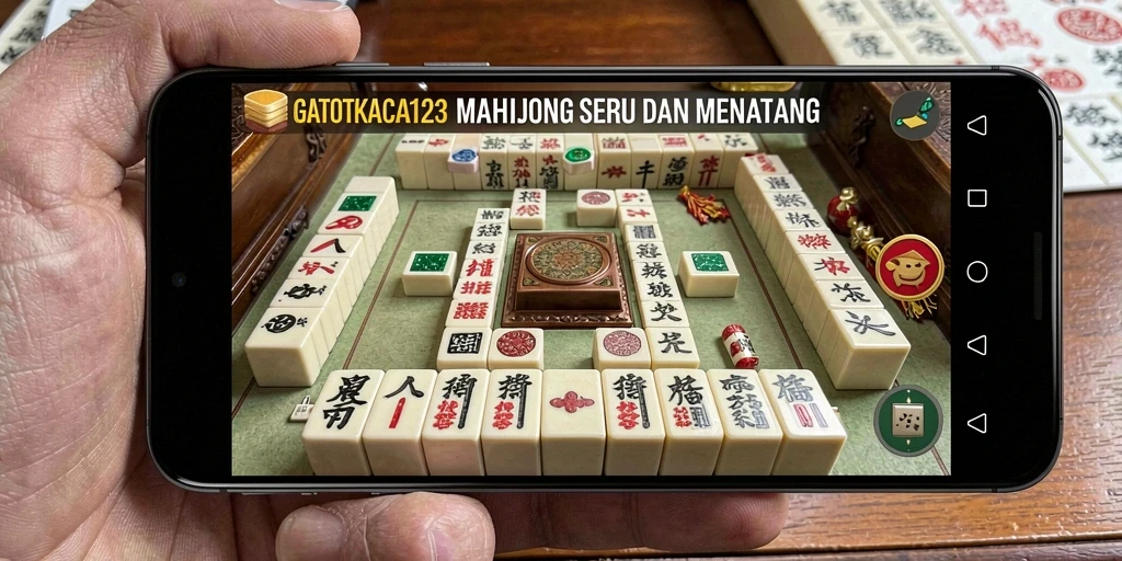 Tangkapan layar GATOTKACA123 menampilkan gameplay Mahjong yang menarik.