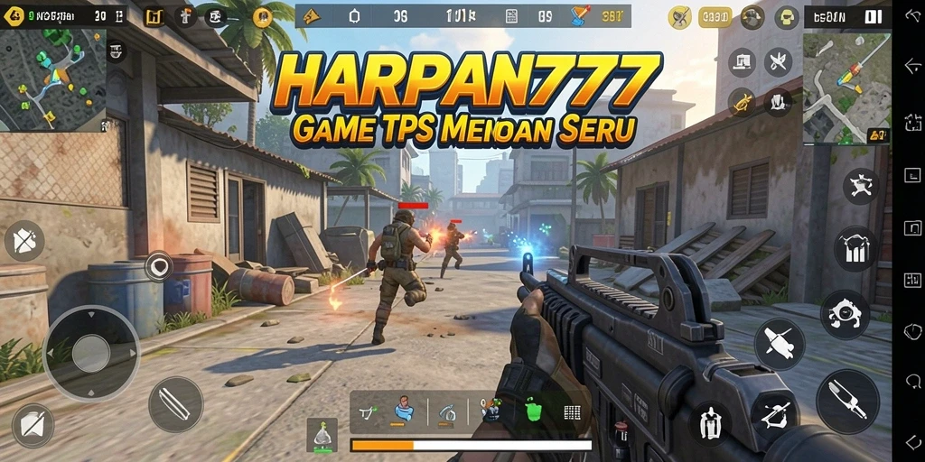 Tangkapan layar permainan TPS yang intens dan mengasyikkan.
