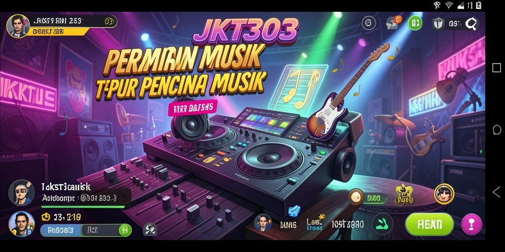 Tampilan gameplay JKT303 yang seru dan interaktif.