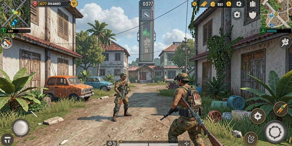 Tampilan gameplay JOS77 yang menarik dan penuh warna.