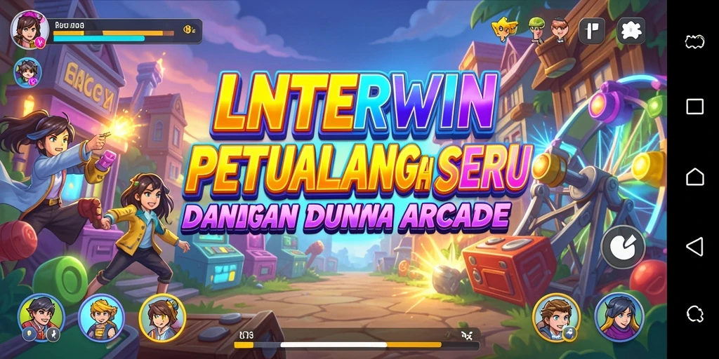 Tampilan gameplay <strong>LNTERWIN</strong> yang penuh aksi dan keseruan.
