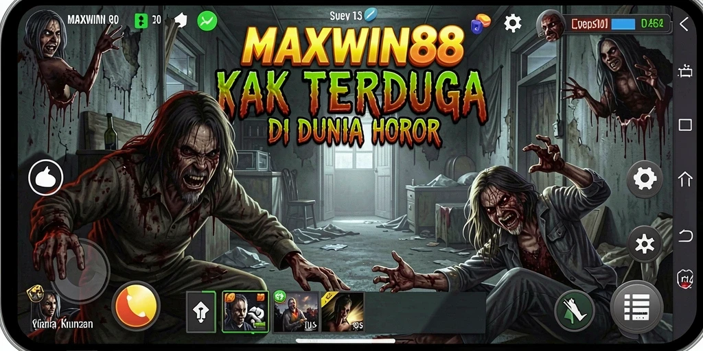 Gameplay menegangkan di MAXWIN88 dengan suasana horor yang mencekam.