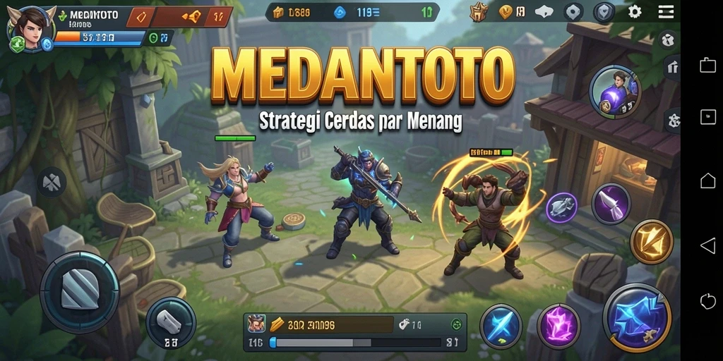Tangkapan layar game MEDANTOTO yang menampilkan strategi dalam aksi.