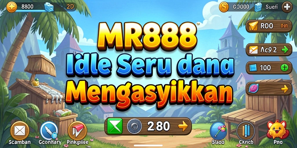 Tampilan gameplay MR888 dengan elemen Idle yang menarik.