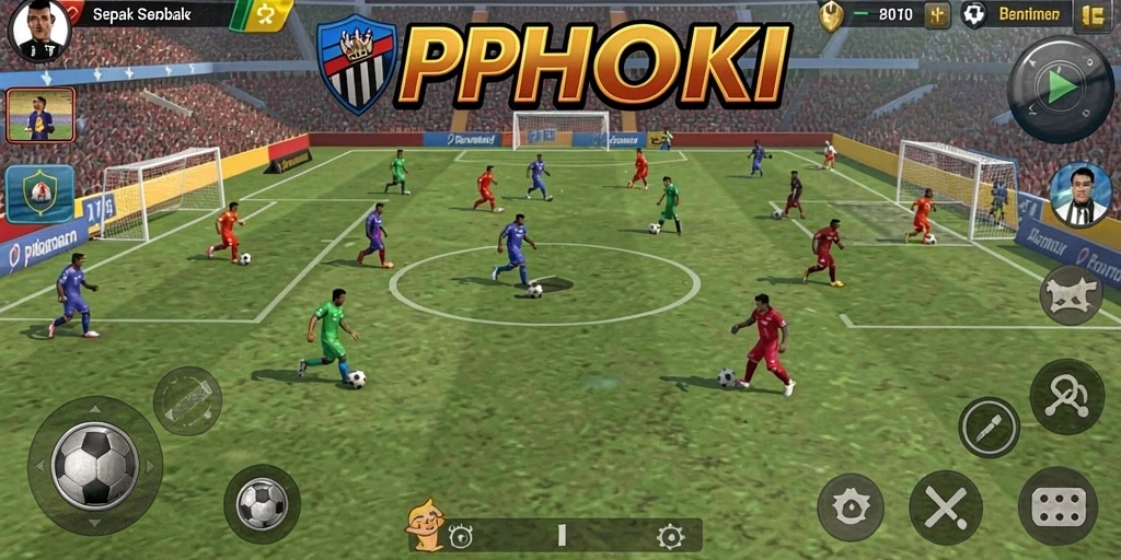 Tampilan gameplay PPHOKI yang menarik dan mendebarkan.