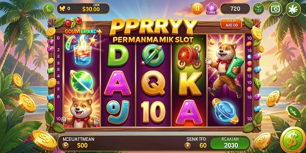 Tampilan gameplay seru PPRRYY dengan grafis slot yang memukau.