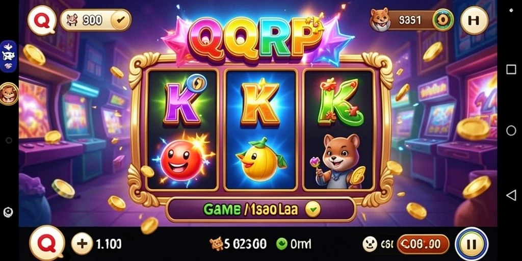 Tampilan gameplay Slot QQRP yang seru dan menarik.