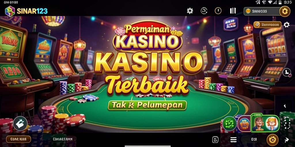 Gameplay kasino yang seru dan menarik di SINAR123.