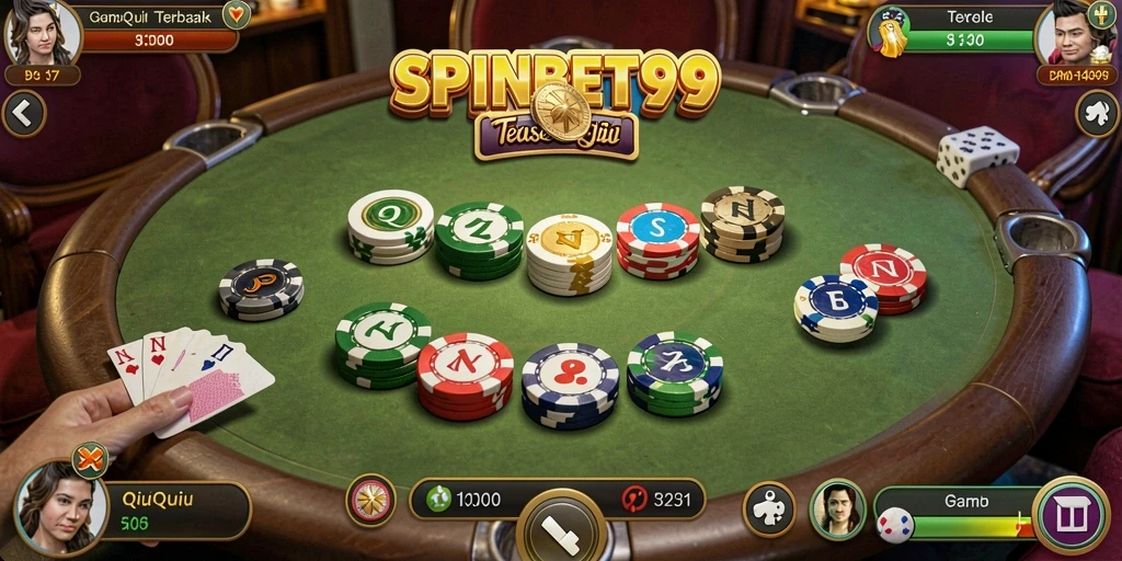 Screenshot gameplay QiuQiu yang menarik dan menantang.