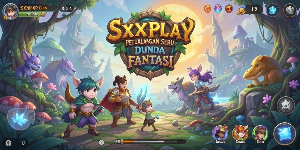 Tangkapan layar SXXPLAY menampilkan aksi petualangan yang mendebarkan.