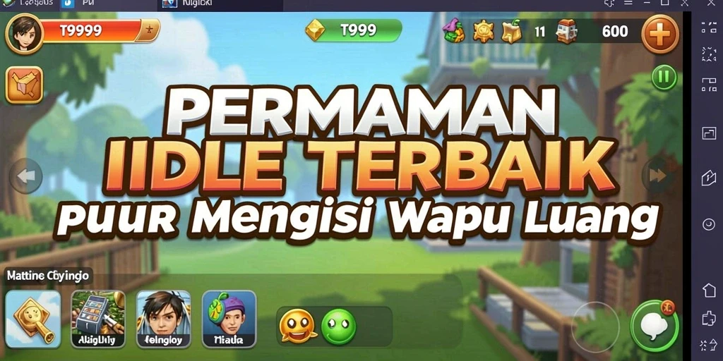 Menampilkan gameplay T9999 yang mengasyikkan dan menarik di genre Idle.