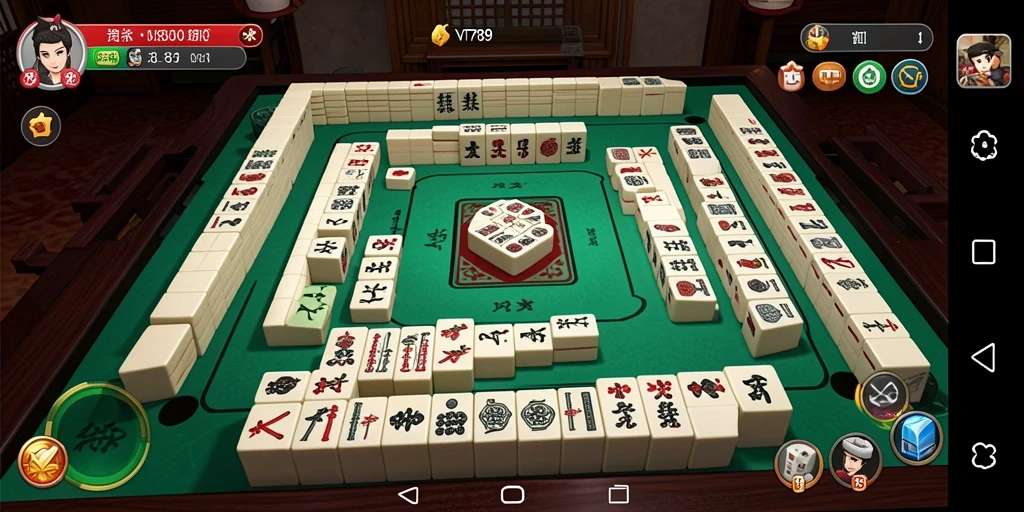 Screenshot gameplay VT789 menampilkan tantangan Mahjong yang menarik.