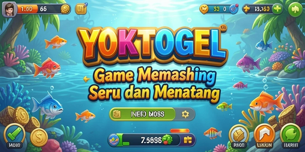 Tampilan gameplay YOKTOGEL yang memikat dalam suasana memancing.